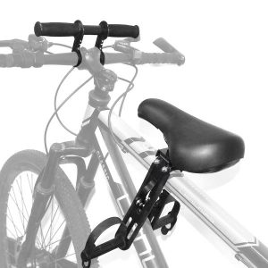 Frammonterat barnsits för cykel - Svart Sits-Styr