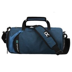 Gymbag med skofack - Blå Stor
