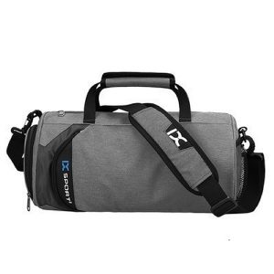 Gymbag med skofack - Mörkgrå Stor