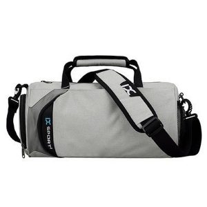Gymbag med skofack - Grå Liten
