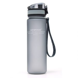 Sportvattenflaska - 1000ml, Grå