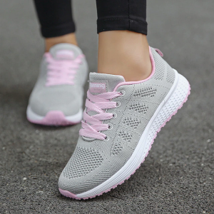 Kvinnors Andningsbara Sneakers Lätta Skor