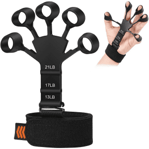 Justérbar Handgrepp Stärkare Finger Exerciser