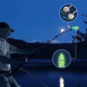 LED Ljus Fiskestångsklockor Beteslarm