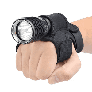 Handledshandske Ficklampa Hållare för Dykning