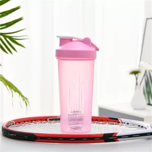 Protein Shaker Flaska för Gym - Rosa