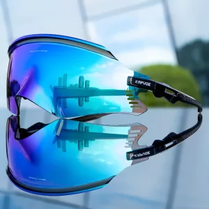 Cykelglasögon med UV-skydd - Blå